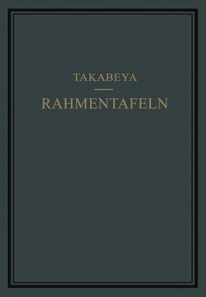 Rahmentafeln de Fukuhei Takabeya