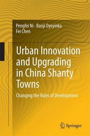 Urban Innovation and Upgrading in China Shanty Towns: Changing the Rules of Development de Pengfei Ni