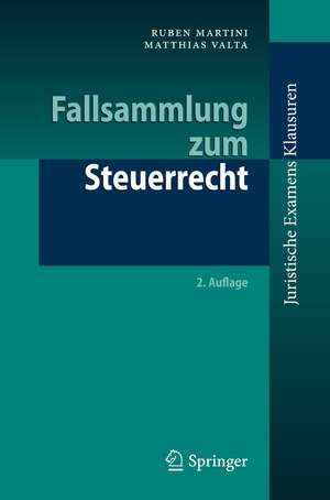 Fallsammlung zum Steuerrecht de Ruben Martini