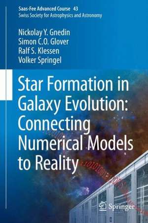 Star Formation in Galaxy Evolution: Connecting Numerical Models to Reality: Saas-Fee Advanced Course 43. Swiss Society for Astrophysics and Astronomy de Nickolay Y. Gnedin