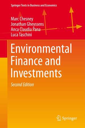 Environmental Finance and Investments de Marc Chesney