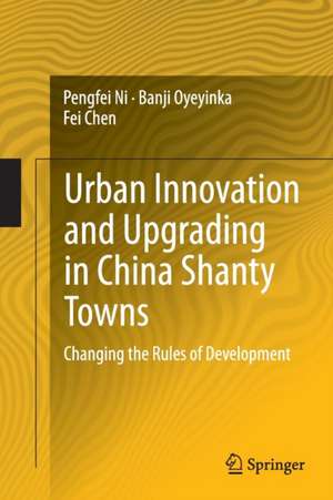 Urban Innovation and Upgrading in China Shanty Towns: Changing the Rules of Development de Pengfei Ni