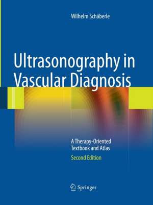 Ultrasonography in Vascular Diagnosis: A Therapy-Oriented Textbook and Atlas de Wilhelm Schäberle