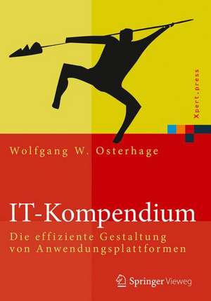 IT-Kompendium: Die effiziente Gestaltung von Anwendungsplattformen de Wolfgang W. Osterhage