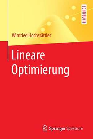 Lineare Optimierung de Winfried Hochstättler