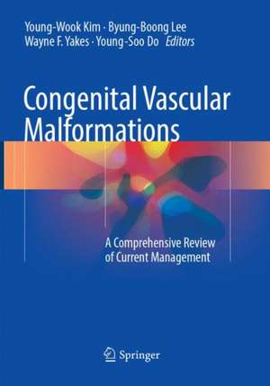 Congenital Vascular Malformations: A Comprehensive Review of Current Management de Young-Wook Kim