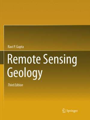 Remote Sensing Geology de Ravi P. Gupta