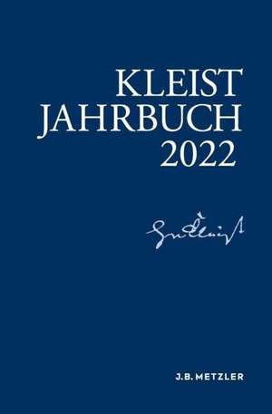 Kleist-Jahrbuch 2022 de Andrea Allerkamp