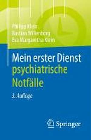 Mein erster Dienst - psychiatrische Notfälle de Jan Philipp Klein