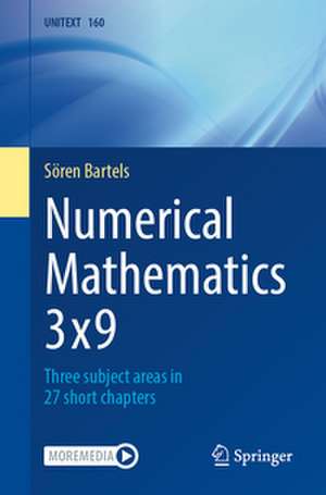 Numerical Mathematics 3x9 de Sören Bartels