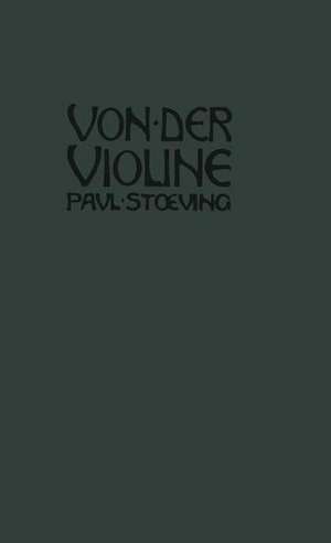 Von der Violine de Paul Stoeving