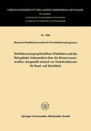 Die Holzversorgung Nordrhein-Westfalens und des Ruhrgebiets insbesondere über die Binnenwasserstraßen; dargestellt anhand von Verkehrsbilanzen für Rund- und Schnittholz de Kenneth A. Loparo