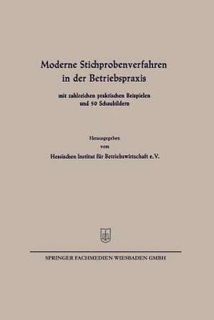 Moderne Stichprobenverfahren in der Betriebspraxis de Günther Weber