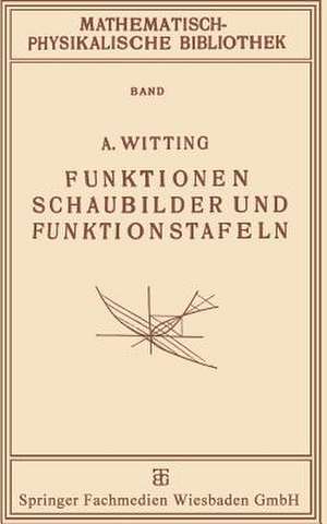 Funktionen, Schaubilder und Funktionstafeln de A. Witting