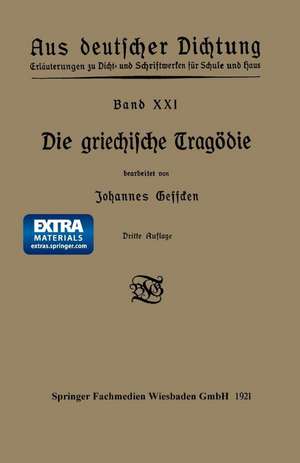 Die griechische Tragödie de Johannes Geffcken