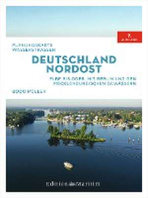 Planungskarte Wasserstraßen Deutschland Nordost de Bodo Müller