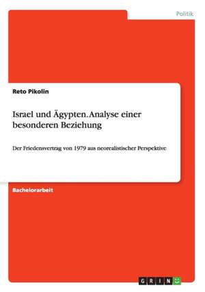 Israel und Ägypten. Analyse einer besonderen Beziehung de Reto Pikolin