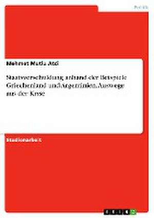 Staatsverschuldung anhand der Beispiele Griechenland und Argentinien. Auswege aus der Krise de Mehmet Mutlu Atci