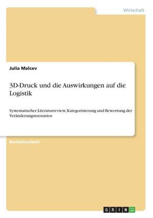 3D-Druck und die Auswirkungen auf die Logistik de Julia Malcev