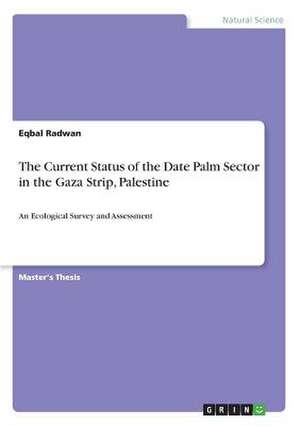 The Current Status of the Date Palm Sector in the Gaza Strip, Palestine de Radwan, Eqbal