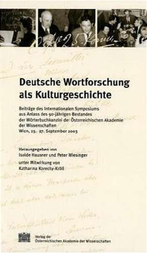 Deutsche Wortschöpfung als Kulturgeschichte de Isolde Hausner