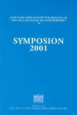 Symposion 2001 de Michael Gagarin