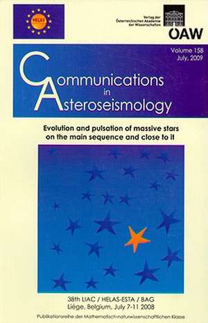 Communications in Asteroseismology Volume 158/2009