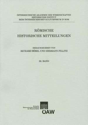 Romische Historische Mitteilungen