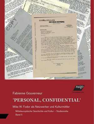 PERSONAL, CONFIDENTIAL de Fabienne Gouverneur