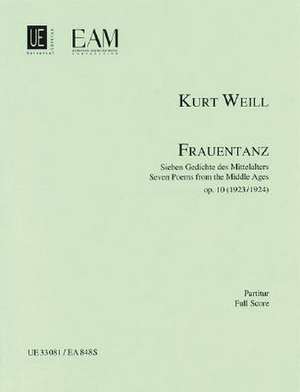 Frauentanz, Op. 10