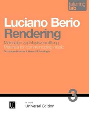 Luciano Berio: Rendering de Helmut Schmidinger