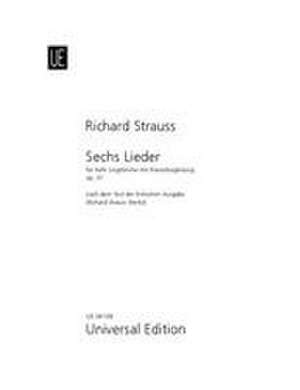 6 Lieder de Richard Strauss