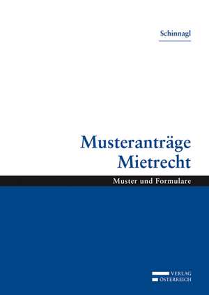 Musteranträge Mietrecht de Michaela Schinnagl