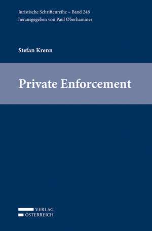 Private Enforcement de Stefan Krenn