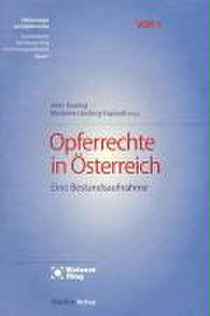 Opferrechte in Österreich de Albin Dearing