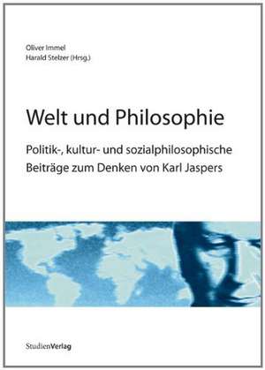 Welt und Philosophie de Oliver Immel