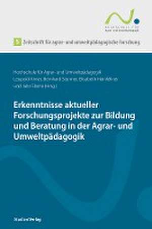 Zeitschrift für agrar- und umweltpädagogische Forschung 5 de Leopold Kirner