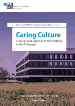Caring Culture de Kerstin Zechner
