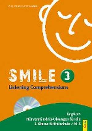 Smile - Listening Comprehensions 3 mit CD de Claudia Lichtenwagner