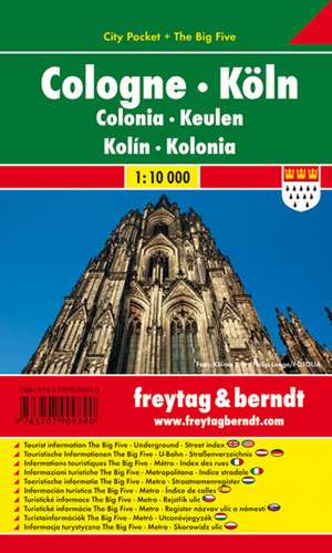 Köln 1 : 10 000 City Pocket + The Big Five