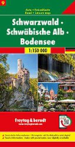 Schwarzwald - Schwäbische Alb - Bodensee, Autokarte 1:150.000, Blatt 9