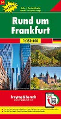 Rund um Frankfurt, Autokarte 1:150.000, Top 10 Tips, Blatt 14