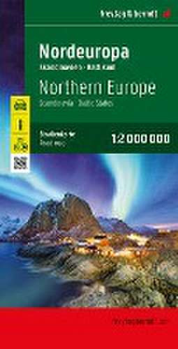 Nordeuropa, Straßenkarte 1:2.000.000, freytag & berndt de freytag & berndt