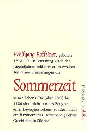 Sommerzeit de Wolfgang Raffeiner