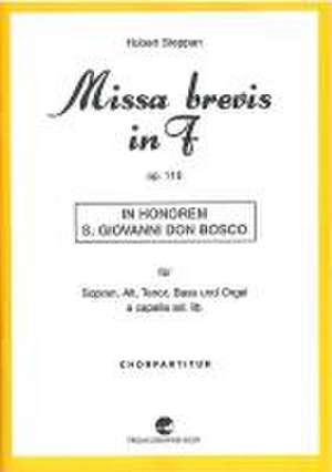 Missa brevis in F op. 110 de Hubert Steppan