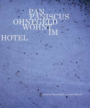 Pan Paniscus Ohnegeld wohnt im Hotel de Delphine Blumenfeld