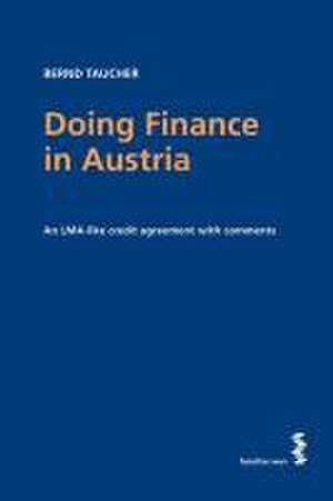 Doing Finance in Austria de Bernd Taucher