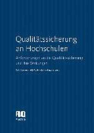 Qualitätssicherung an Hochschulen