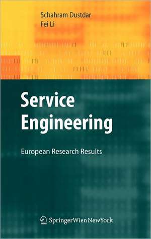 Service Engineering: European Research Results de Schahram Dustdar