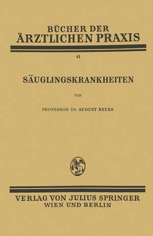 Säuglingskrankheiten de August Reuß